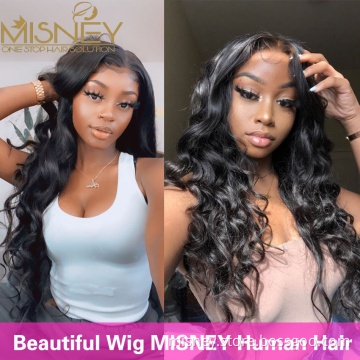 Transparent 13x4 Body Wave Lace Front Wig HD Lace Human Hair Wigs For Women Wet And Wavy Lace Front Wig 4x4 Closure Lace Frontal